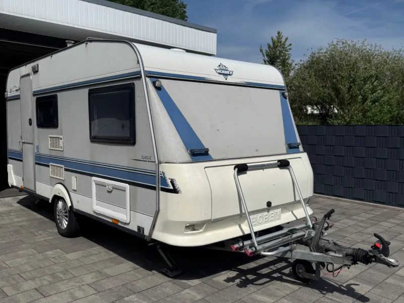 Hobby Classic Wohnwagen TÜV 02/2027 inkl. Vorzelt & Fahrradträger